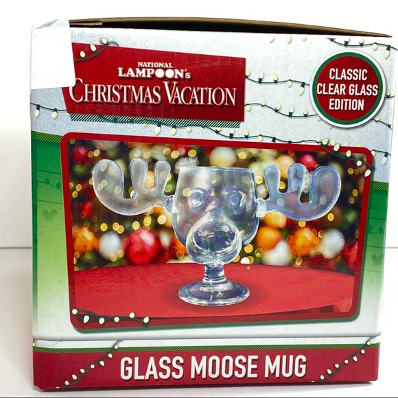 Lampoons Christmas Vacation Glass Moose Mug - Picture 5 of 7